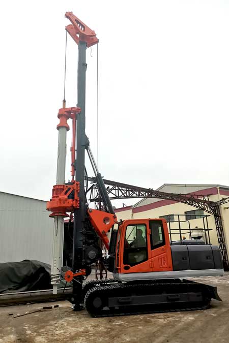 Custom 80 Chassis Modification (CFA) Multifunctional Rotary Drilling Rig